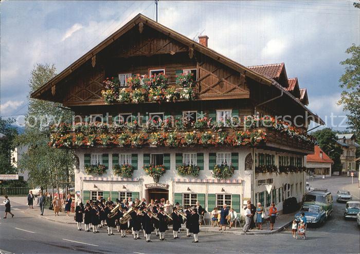 OBERAMMERGAU Bayern Hotel Wolf