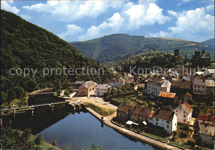Esch-sur-Sure Schloss Panorama