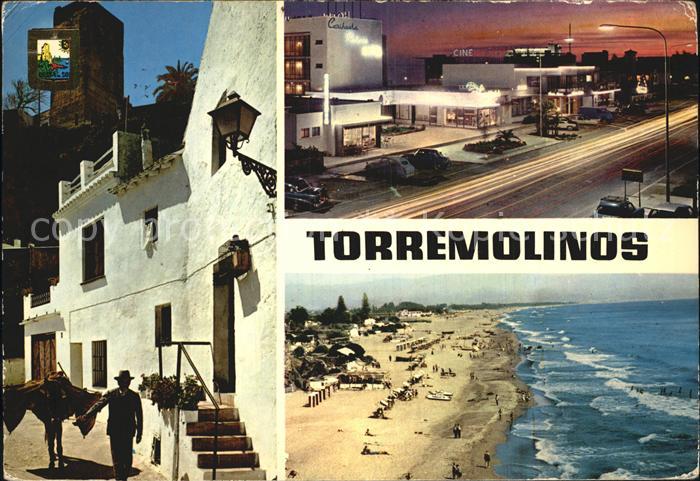 Torremolinos Strand Esel