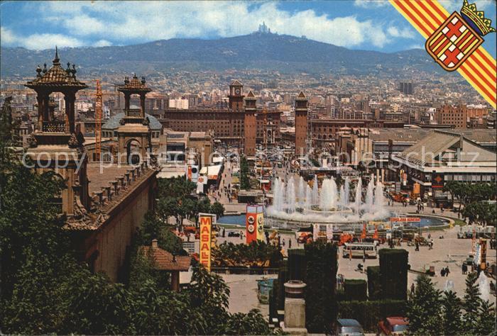 Barcelona Cataluna Fuentes de Montjuich