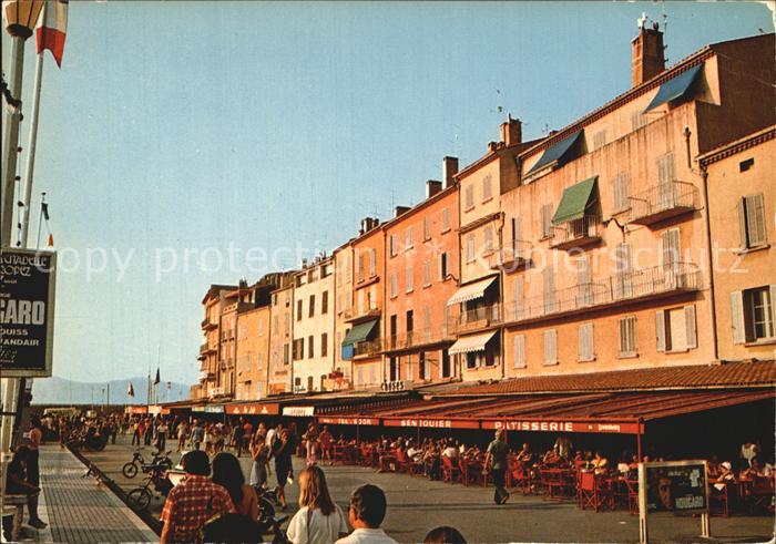 Saint Tropez Var Quai Jean Jaures Bar Senequier