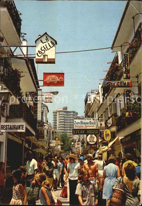 Torremolinos San Miguel Strasse