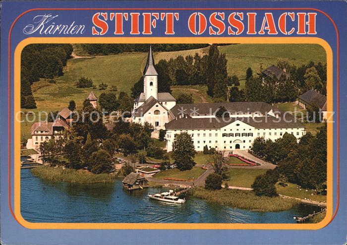 Ossiach Stift Ossiach Fliegeraufnahme