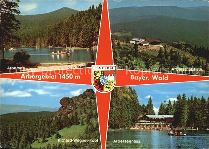 Bodenmais Arbergebiet mir Arbersee Seehaus Schutzhaus