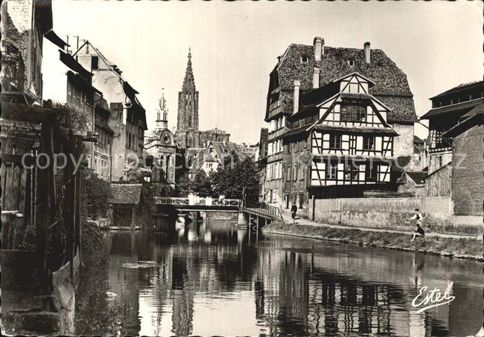 Strasbourg Alsace Teilansicht mit Muenster