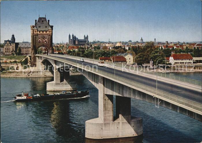 Worms Rhein Nibelungenbruecke