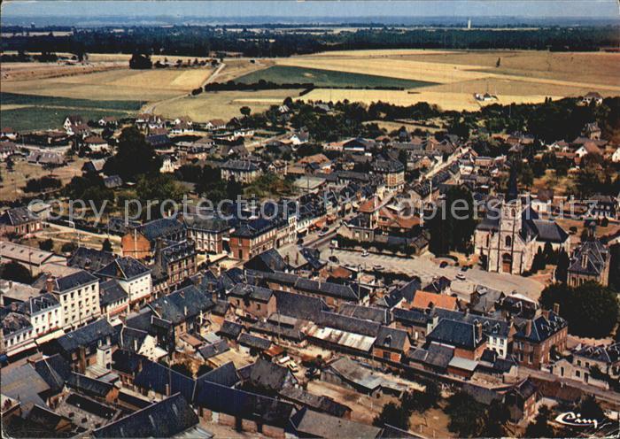Bourg-Achard Fliegeraufnahme