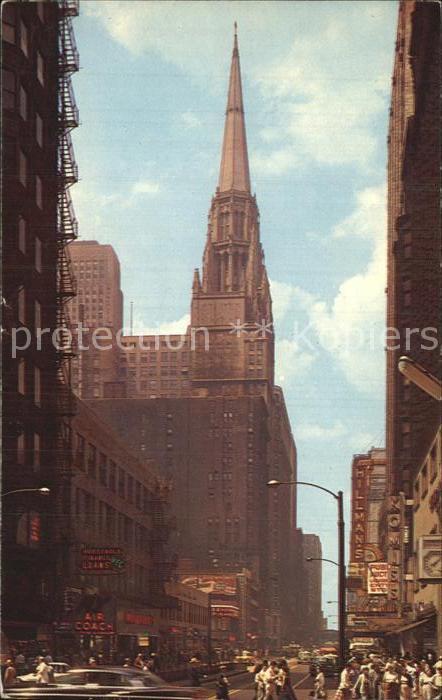 Chicago Illinois Chicago Temple Building