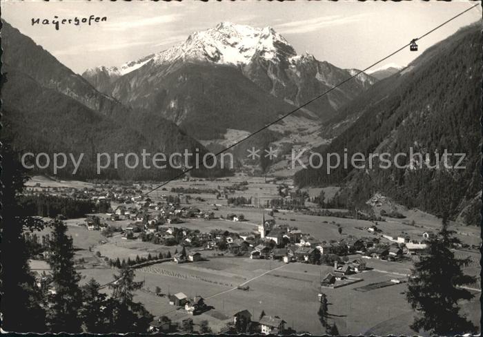 Mayrhofen Zillertal Gruenberg Seilbahn