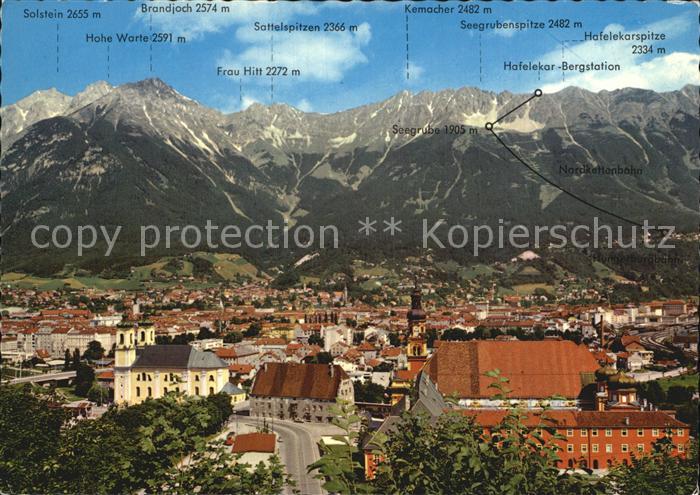 Innsbruck Seegrubenspitze Hafelekar-Bergstation Kemacher Frau Hitt