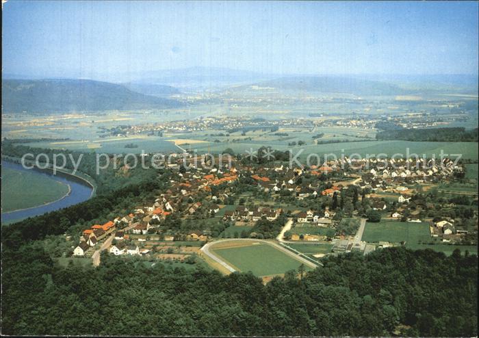 Fuerstenberg Weser Fliegeraufnahme