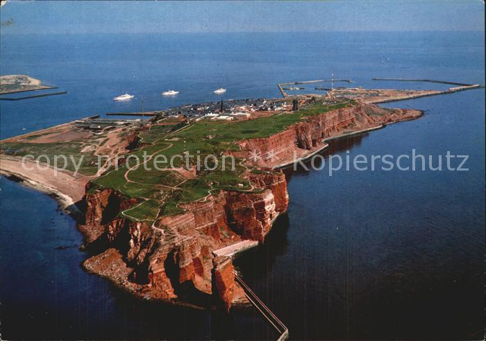 HELGOLAND Insel Schleswig-Holstein Fliegeraufnahme