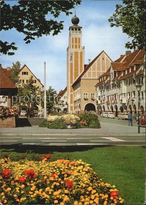 FREUDENSTADT BW Marktplatz Rathaus