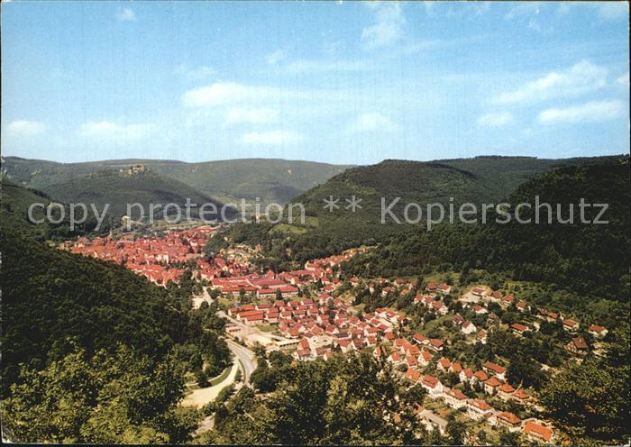 Urach Bad Blick vom Woelfling