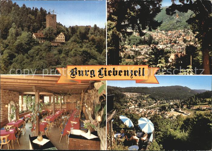 Bad Liebenzell Cafe Restaurant Burg Liebenzell