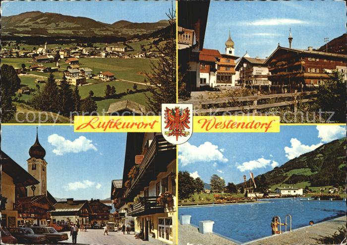 Westendorf Tirol Schwimmbad Strassenansicht