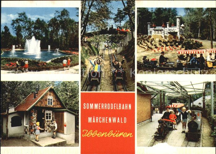 Ibbenbueren Sommerrodelbahn Maerchenwald