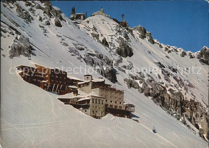 Zugspitze Hotel Schneefernerhaus Zugspitzgipfel