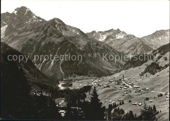 Mittelberg Kleinwalsertal Widderstein
