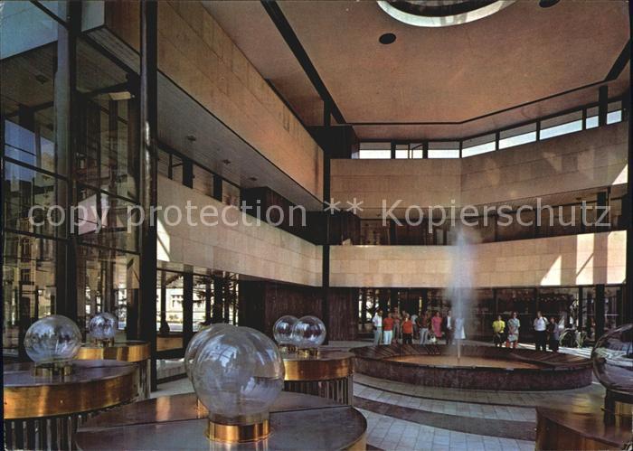 Karlovy Vary Interier nove haly Vridla kolonady J.A. Gagarina