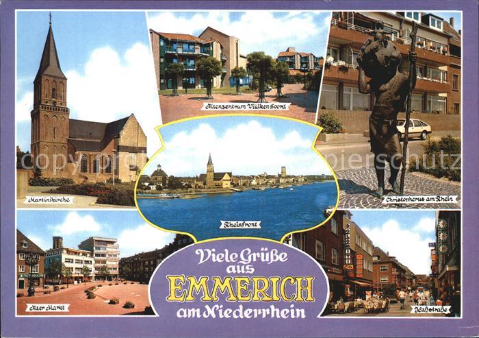 Emmerich Rhein Christophorus am Rhein Martinskirche Alter Markt