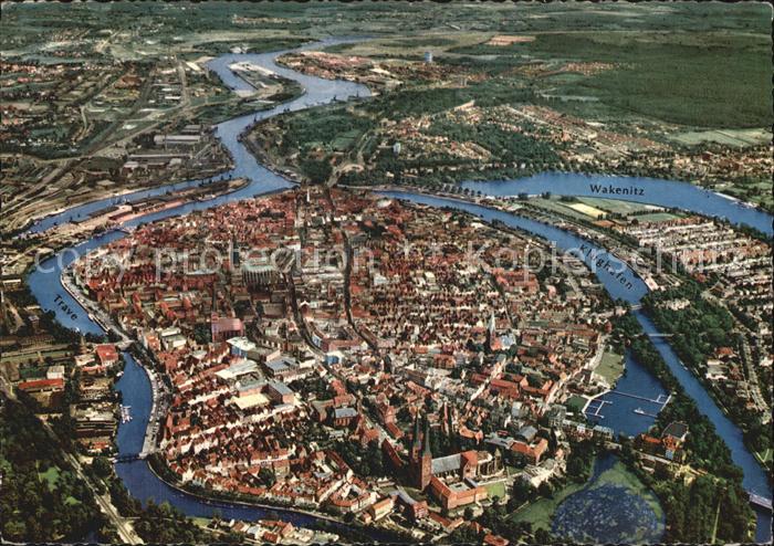LueBECK CITY Fliegeraufnahme