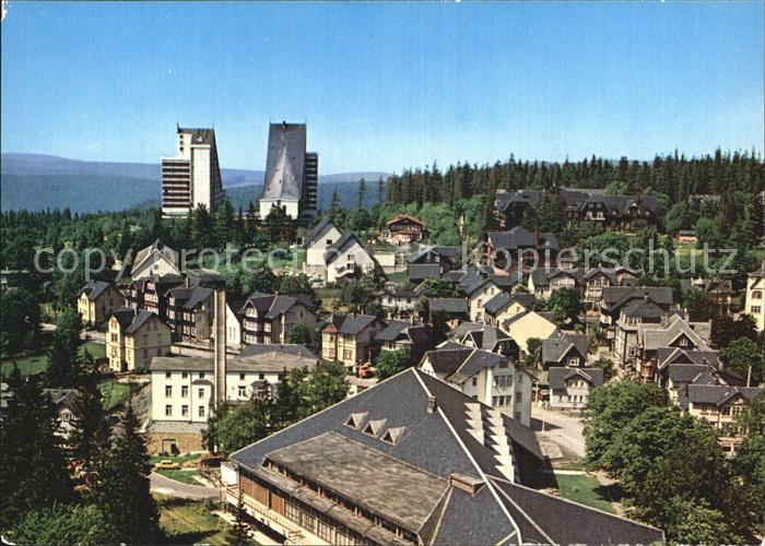 Oberhof Thueringen mit Interhotel Panorama