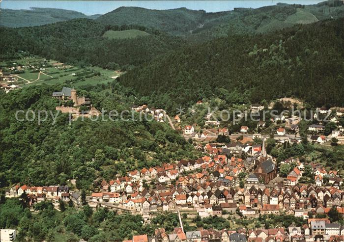 Gladenbach Lahn Hessen Fliegeraufnahme