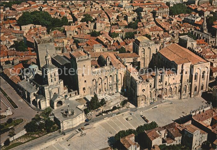 Avignon Vaucluse Fliegeraufnahme Notre-Dame-des-Doms