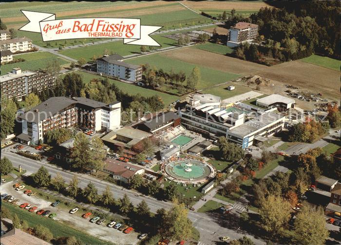 Bad Fuessing Fliegeraufnahme Thermalbad