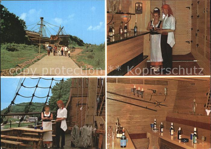 Sassnitz Ostseebad Ruegen Neu Mukran Piratenschiff