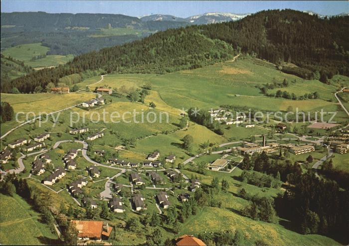 Maierhoefen Allgaeu Fliegeraufnahme Ferienzentrum