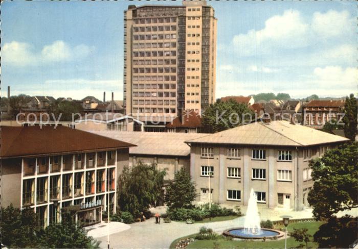 Luenen UNNA NRW Stadthaus mit Stadtbad