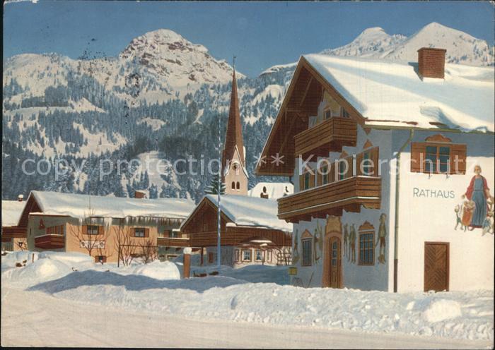 Bayrischzell Ortspartie mit Wendelstein