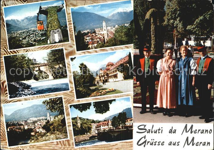 Merano Meran mit Tracht