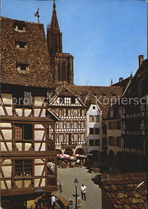 Strasbourg Alsace Place du Marché aux Cochons de Lait