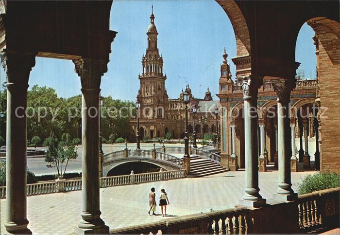 Sevilla Andalucia Plaza de Espana