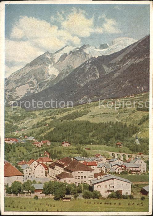 Landeck Tirol mit Parseier Spitze