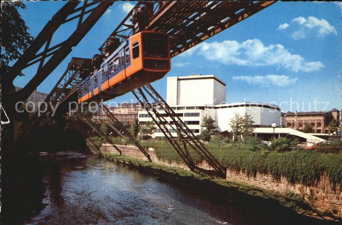 WUPPERTAL NRW Schauspielhaus Schwebebahn