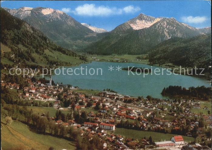 Schliersee mit Brecherspitz und Jaegerkamp