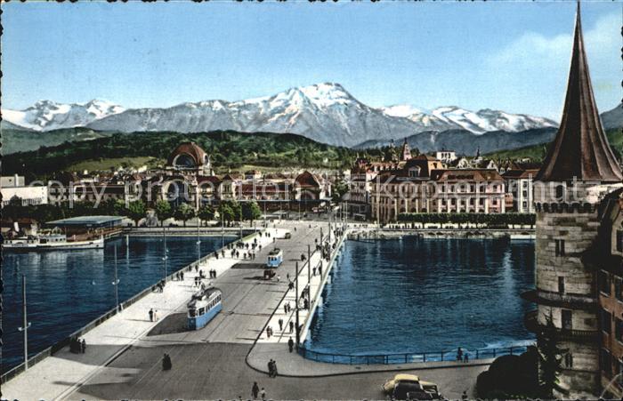 Strassenbahn Luzern Alpen