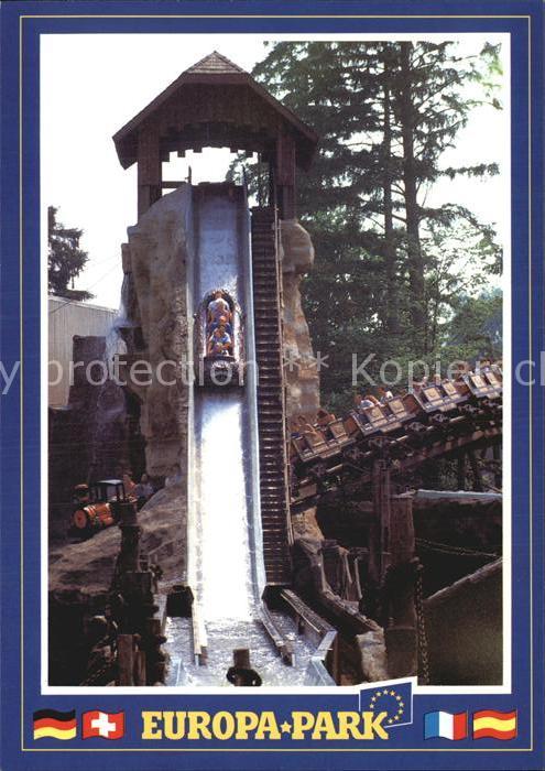 Vergnuegungspark Europa-Park Rust Tiroler Wildwasserbahn Alpenexpress Enzian