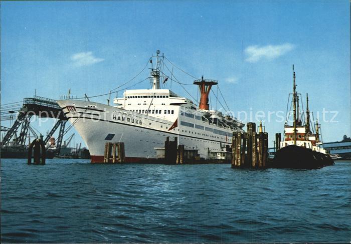 Schiffe Ships Navires TS Hamburg Hafen