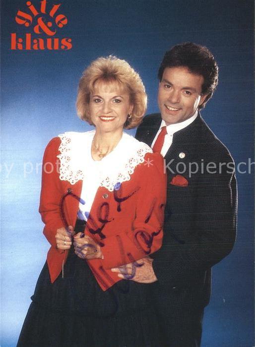 Saenger Band Gitte und Klaus Autogramm