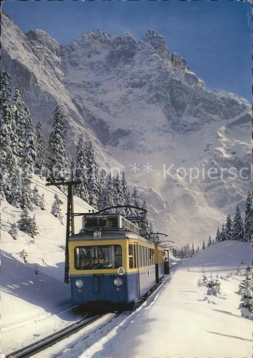 Zahnradbahn Bayerische Zugspitzbahn Zugspitzgipfel