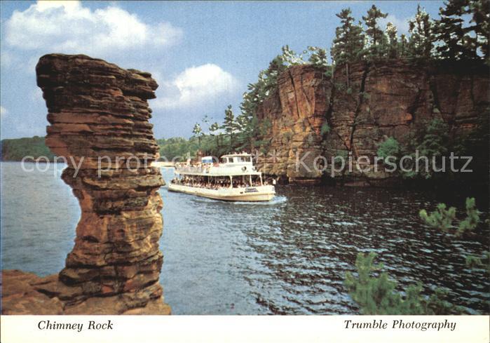 Motorschiffe Chimney Rock Wisconsin Dells Boat Trip
