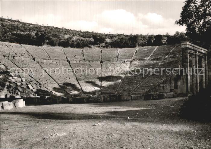 Freilichtbuehne Thingstaette Epidavros Theatre