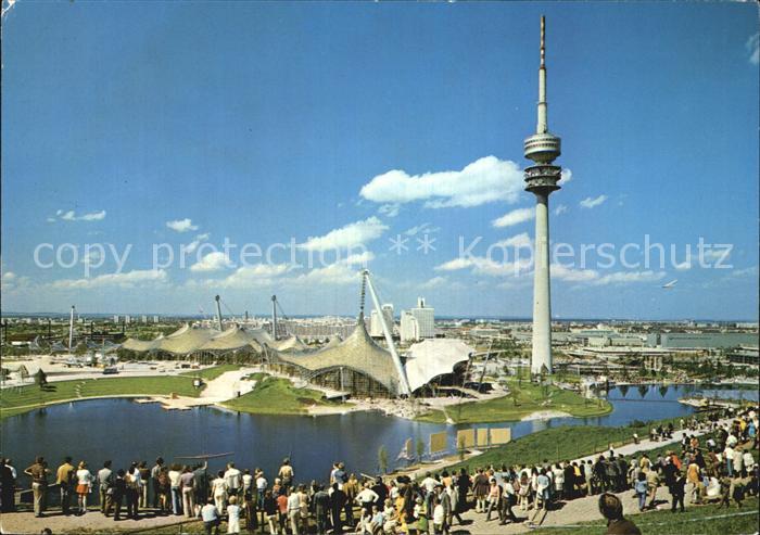 Olympia Olympiapark München Olympiaturm