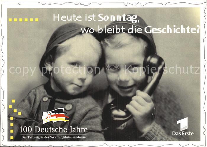 Fernsehen TV 100 Deutsche Jahre ARD Das Erste SWR Ki