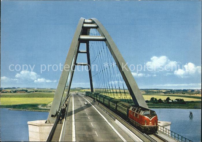 Eisenbahn Fehmarnsund-Bruecke